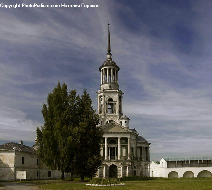 Architecture, Bell Tower, Clock Tower, Tower, Spire, Steeple, Church
