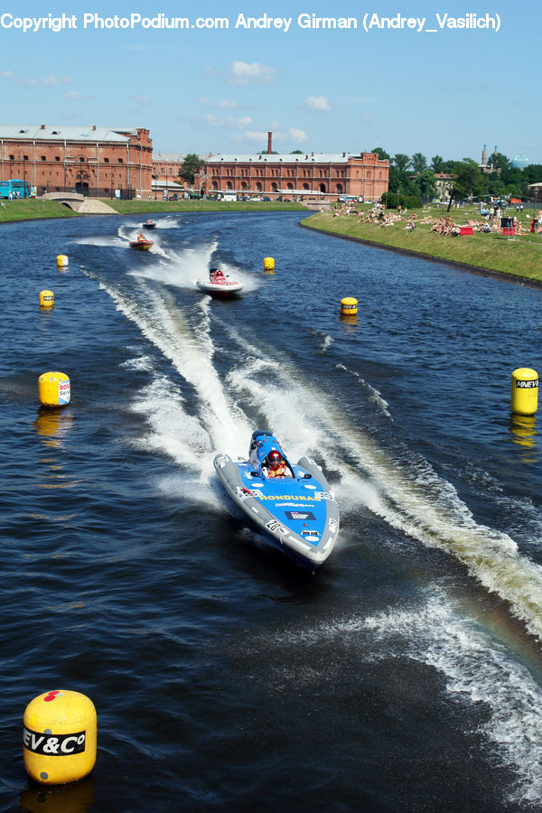 Boat, Dinghy, Architecture, Castle, Fort, Canal, Outdoors