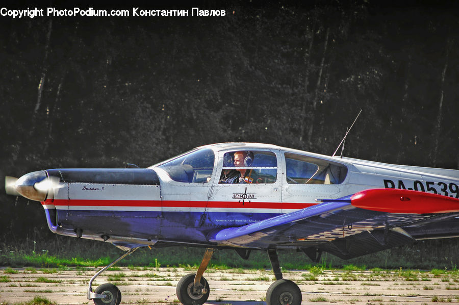 Aircraft, Airplane, Jet, Biplane, Airfield, Airport