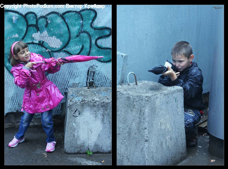 People, Person, Human, Clothing, Coat, Jacket, Raincoat
