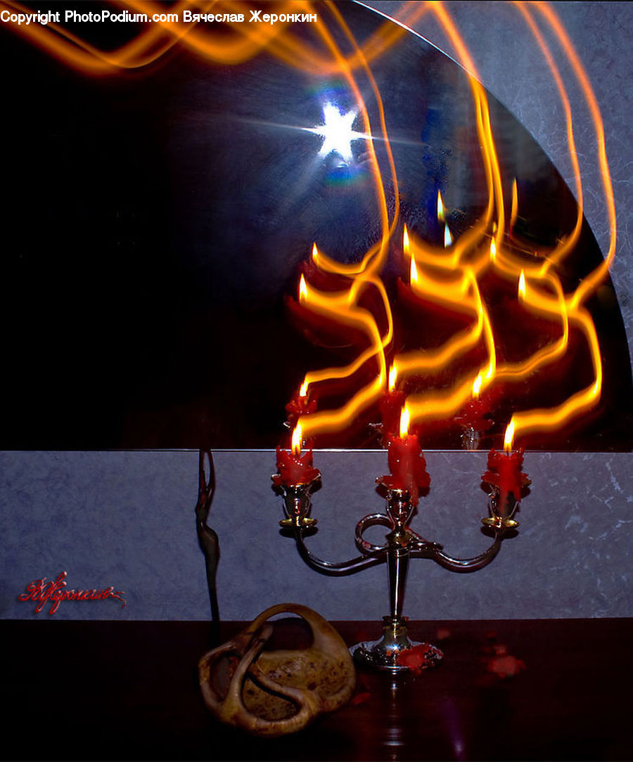 Light, Glass, Fire, Accessories, Lighting