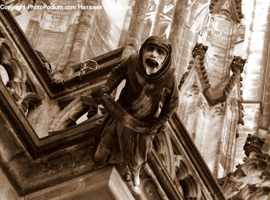 Art, Gargoyle, Statue