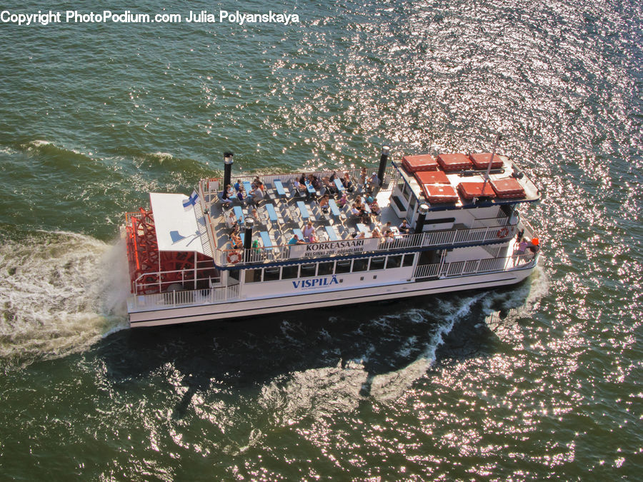 Cruise Ship, Ferry, Freighter, Ship, Tanker, Vessel, Crowd