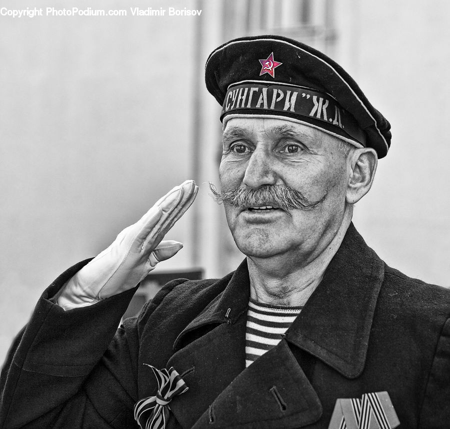Human, People, Person, Captain, Officer, Portrait, Selfie