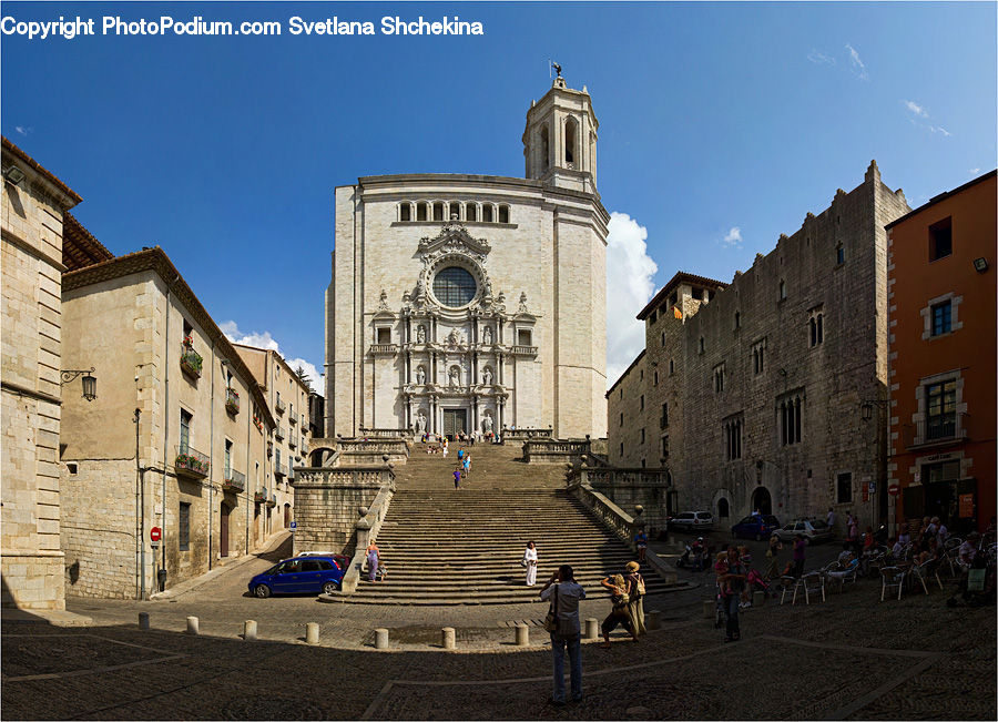 Architecture, Bell Tower, Clock Tower, Tower, Bench, Downtown, Plaza