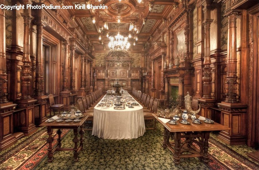 Dining Room, Indoors, Room, Ballroom, Dining Table, Furniture, Table