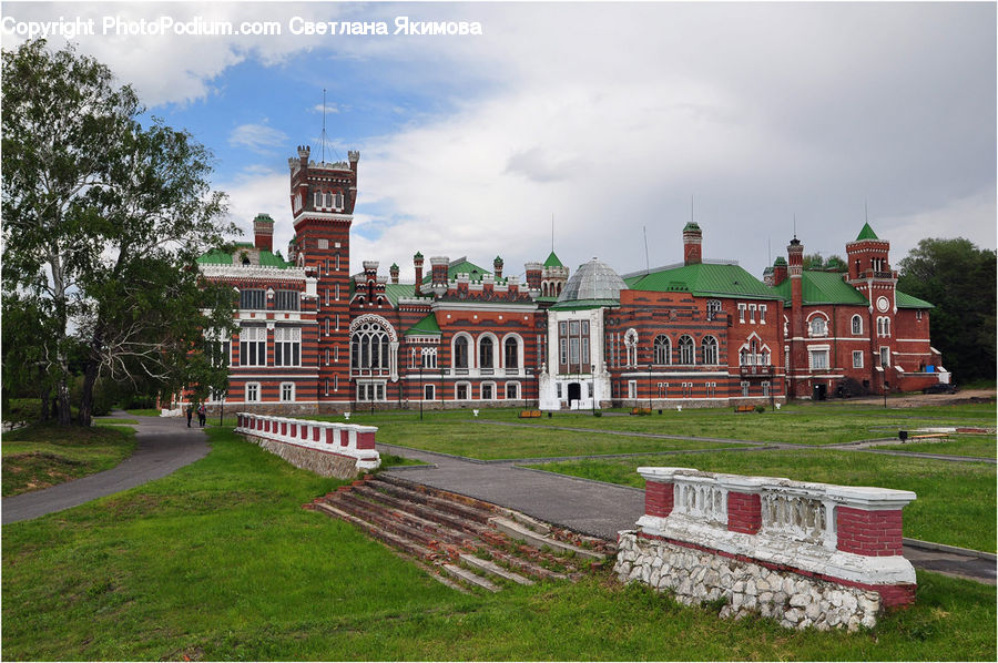 Architecture, Court, Housing, Monastery, Church, Worship, Mansion