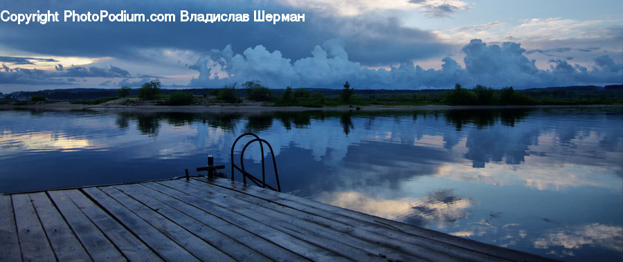 Dock, Landing, Pier, Azure Sky, Cloud, Outdoors, Sky