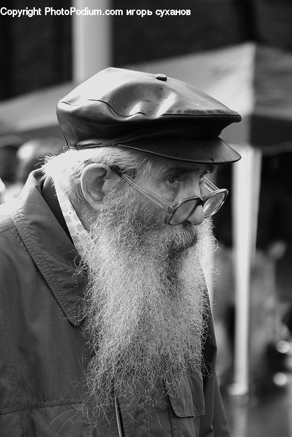 People, Person, Human, Beard, Hair, Column, Pillar