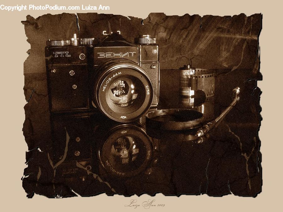 Camera, Electronics, Bag, Briefcase, Luggage, Suitcase