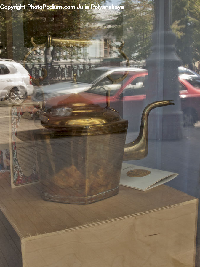 Automobile, Car, Vehicle, Jug, Pitcher, Water Jug, Plywood