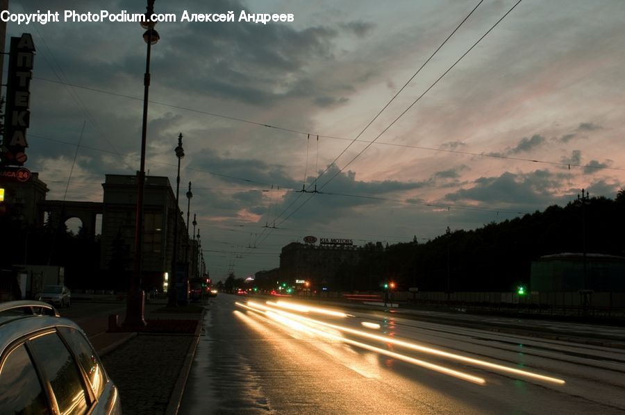 Automobile, Car, Vehicle, Road, Freeway, Highway, Train