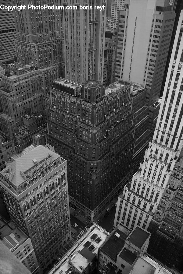 City, Downtown, Urban, Architecture, High Rise, Skyscraper, Building