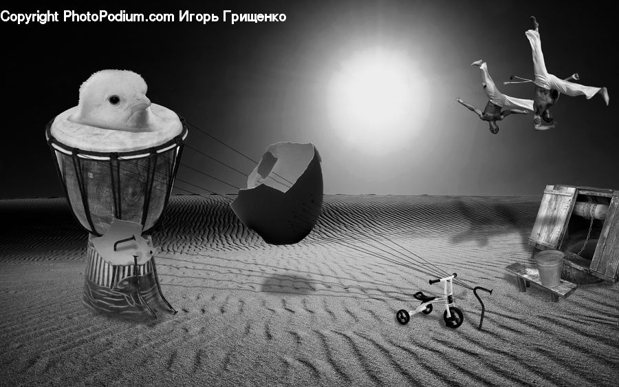 Tricycle, Vehicle, Astronomy, Outer Space, Space, Universe, Dance