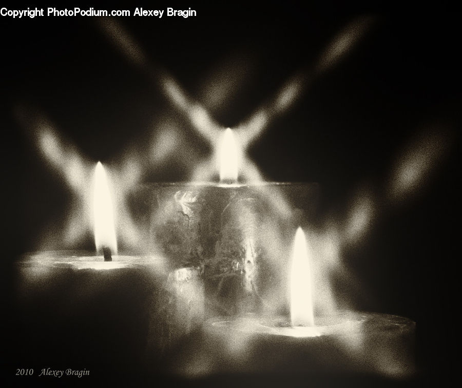 Fire, Flame, Fountain, Water, Astronomy, Outer Space, Space