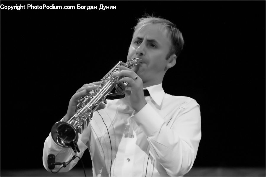 Human, People, Person, Brass Section, Flugelhorn, Horn, Musical Instrument
