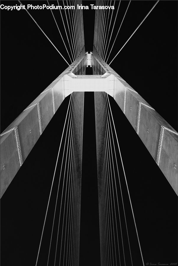 Bridge, City, Downtown, Building, Metropolis, Urban, Architecture