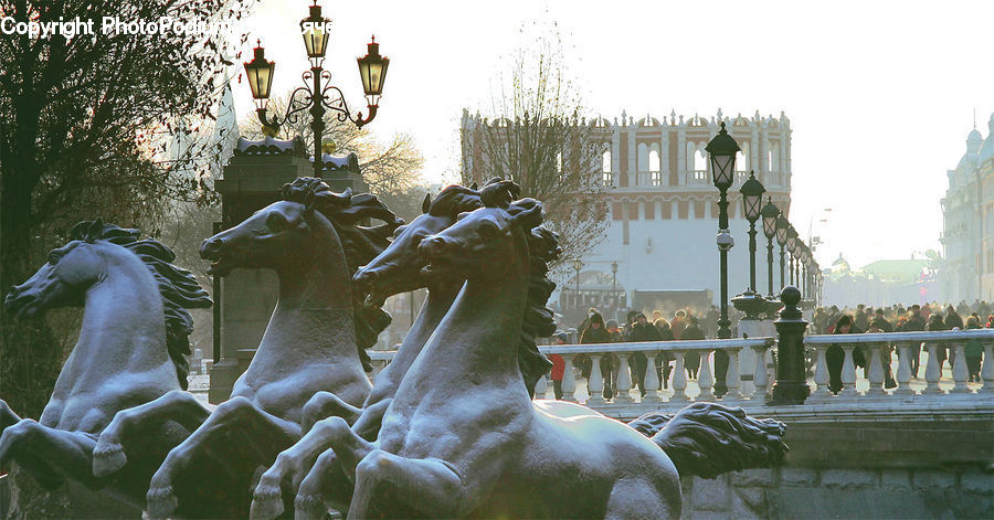 Fountain, Water, Art, Sculpture, Statue, Drawing, Costume