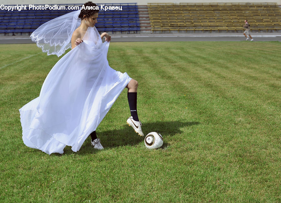 People, Person, Human, Gown, Robe, Wedding Gown, Leisure Activities