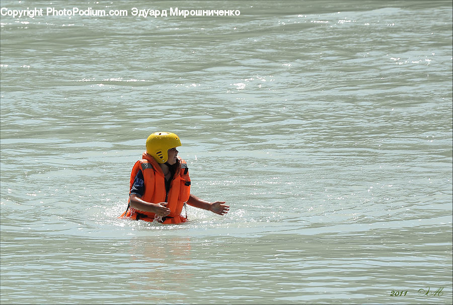 People, Person, Human, Boat, Canoe, Rowboat, Lifejacket