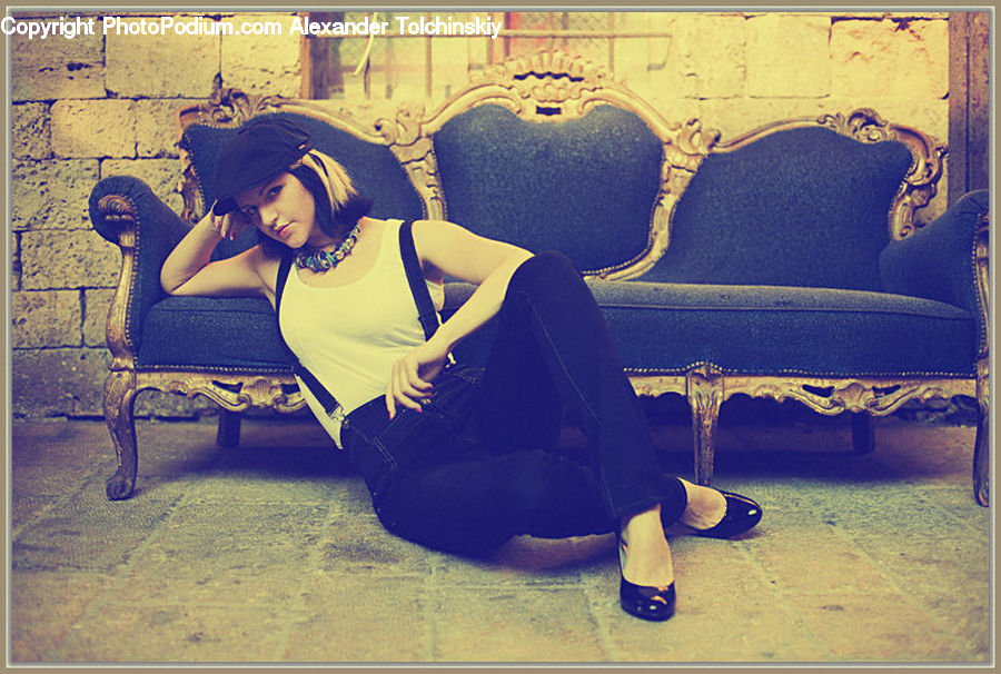 Bench, Make Out, Couch, Furniture, Art, Modern Art, Chair