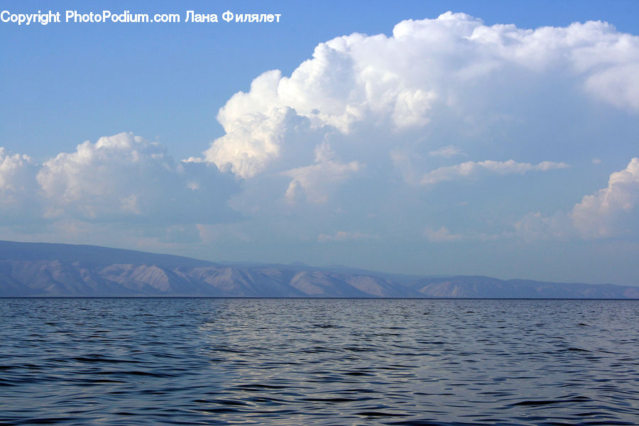 Azure Sky, Cloud, Outdoors, Sky, Cumulus, Ocean, Sea