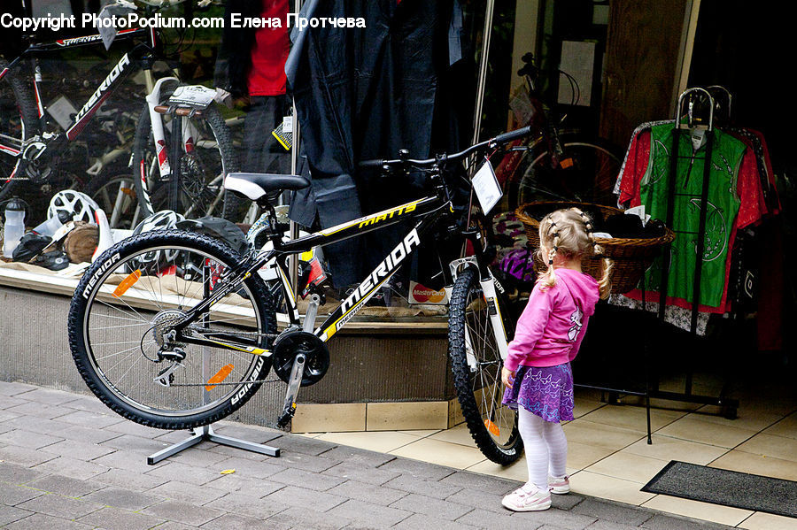 People, Person, Human, Bicycle, Bike, Vehicle, Blonde