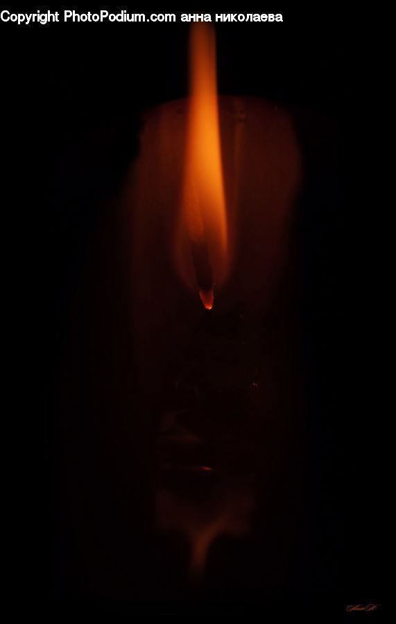 Fire, Flame, Candle