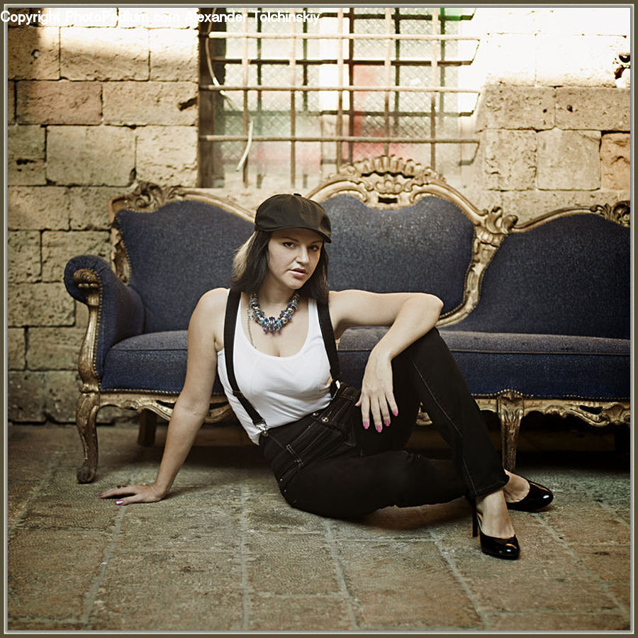 People, Person, Human, Female, Girl, Woman, Furniture