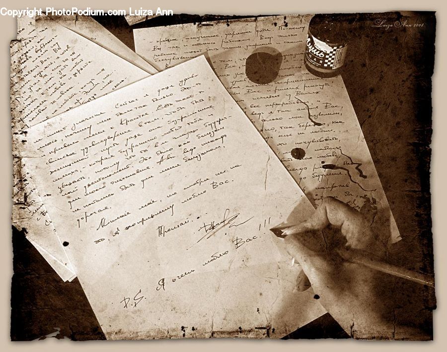 Diary, Text, Handwriting, Letter