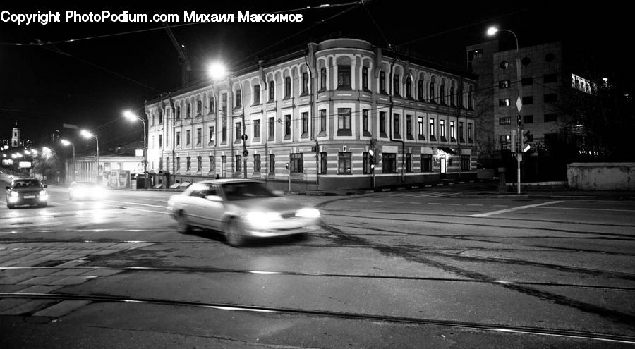 Automobile, Car, Vehicle, Intersection, Road, Parking, Parking Lot