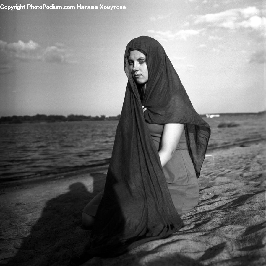 Human, People, Person, Cloak, Veil, Portrait