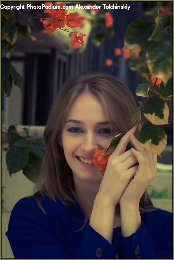 Human, People, Person, Blossom, Flora, Flower, Plant