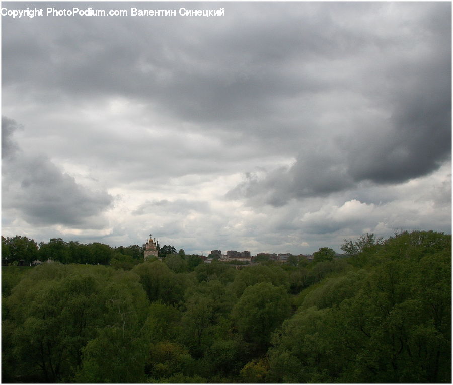 Cloud, Cumulus, Sky, Azure Sky, Outdoors, Landscape, Nature