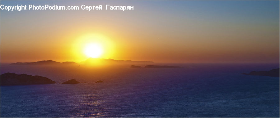 Dusk, Outdoors, Sky, Sunlight, Sunrise, Sunset, Beach