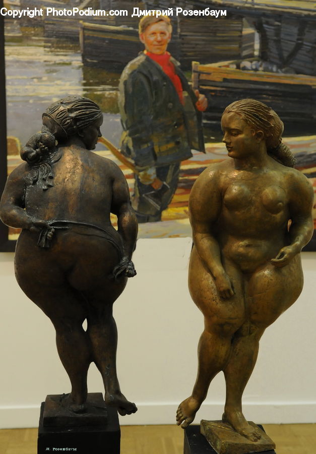Human, People, Person, Art, Sculpture, Statue, Mining