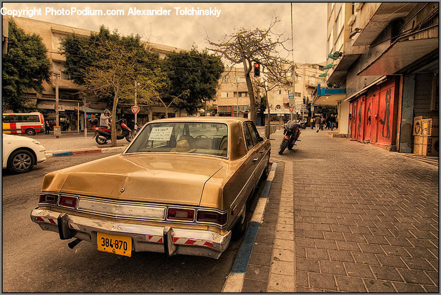 Pavement, Automobile, Car, Coupe, Sports Car, Vehicle, Cab