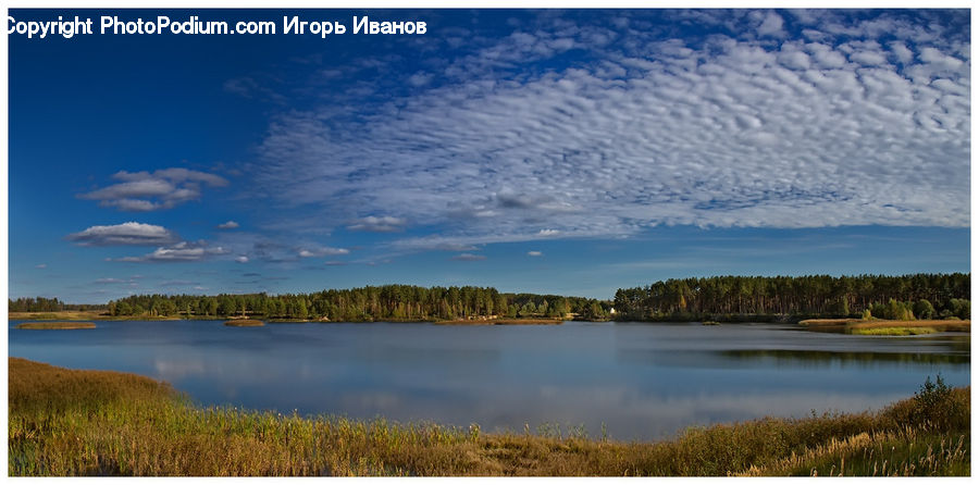 Lake, Outdoors, Water, Sky, Cloud, Cumulus, Ocean