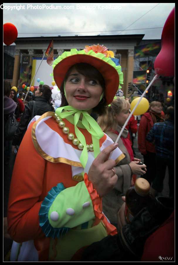 People, Person, Human, Head, Portrait, Clown, Performer