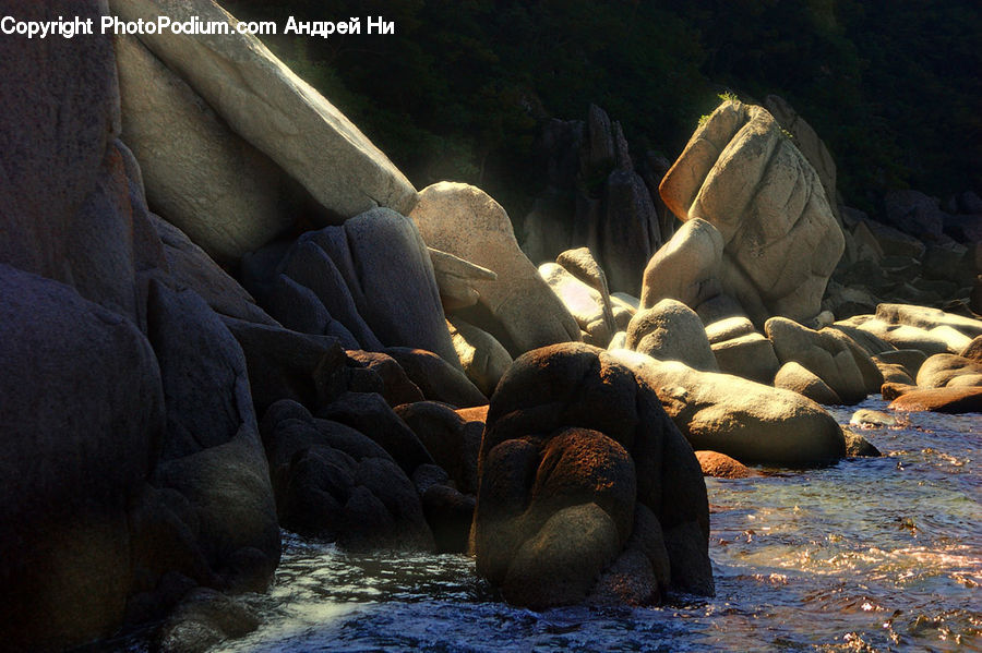 Rock, Bread, Bread Loaf, Food, French Loaf, Coast, Outdoors