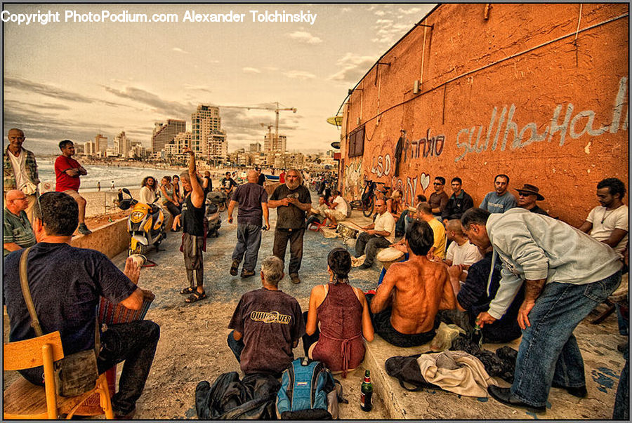 Human, People, Person, Bazaar, Market, Shop, Art