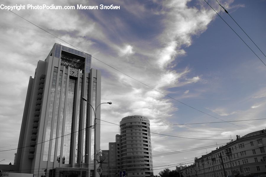 Architecture, City, Downtown, High Rise, Skyscraper, Building, Urban