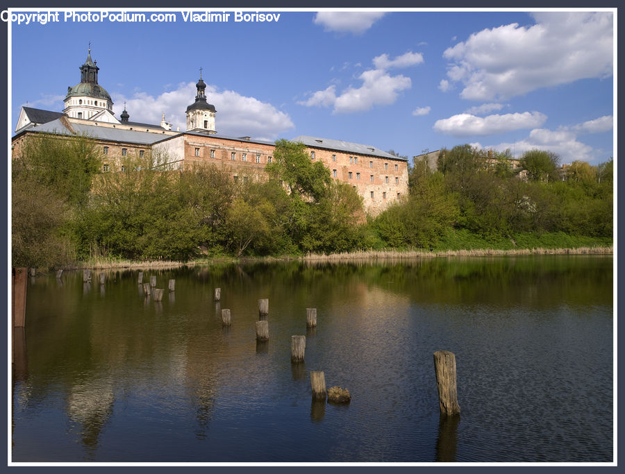 Architecture, Church, Worship, Castle, Ditch, Fort, Moat