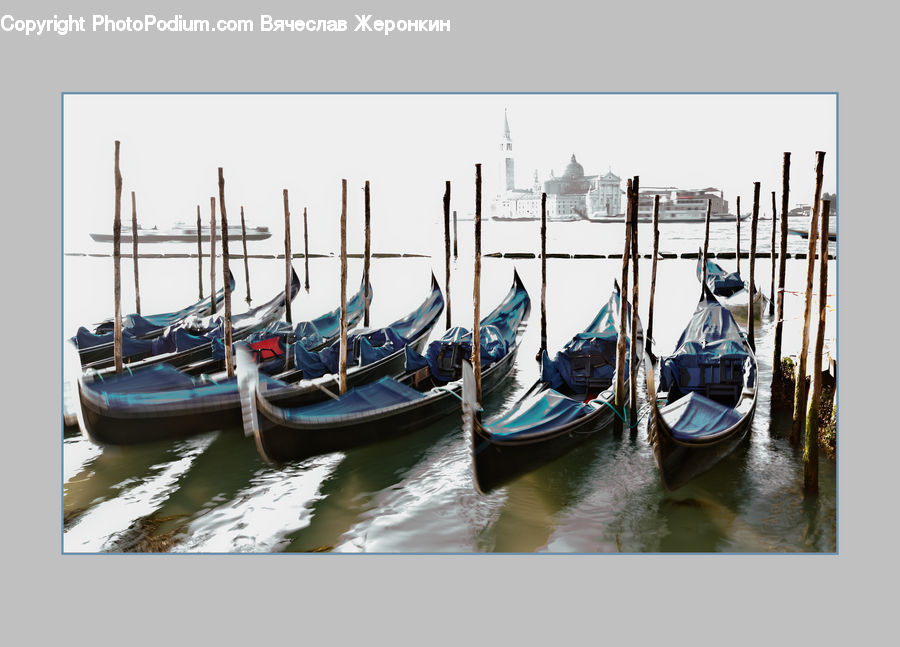 Boat, Gondola, Dock, Landing, Pier, Yacht, Watercraft