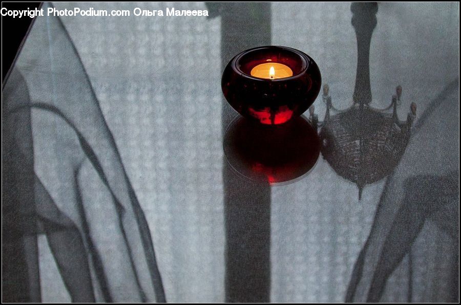 Candle, Fire, Flame, Accessories, Beverage, Drink