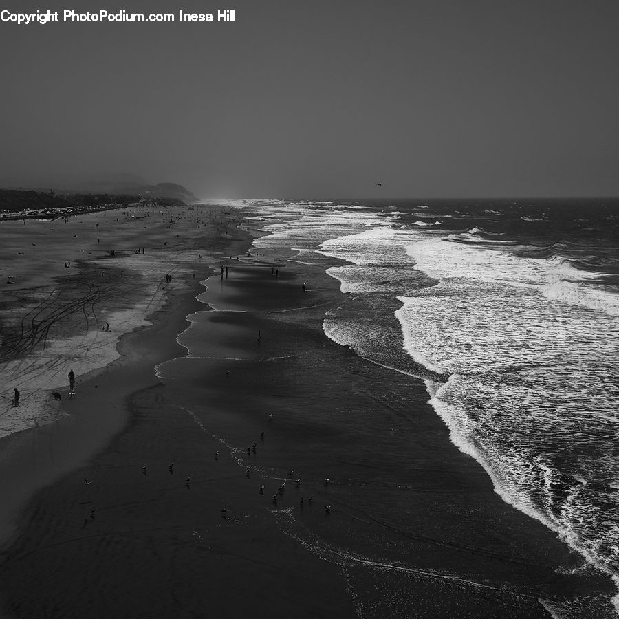Beach, Coast, Outdoors, Sea, Water, Sand, Soil