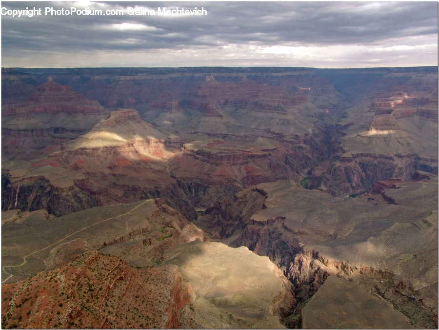 Canyon, Outdoors, Valley, Mountain, Aerial View, Rock, Wilderness