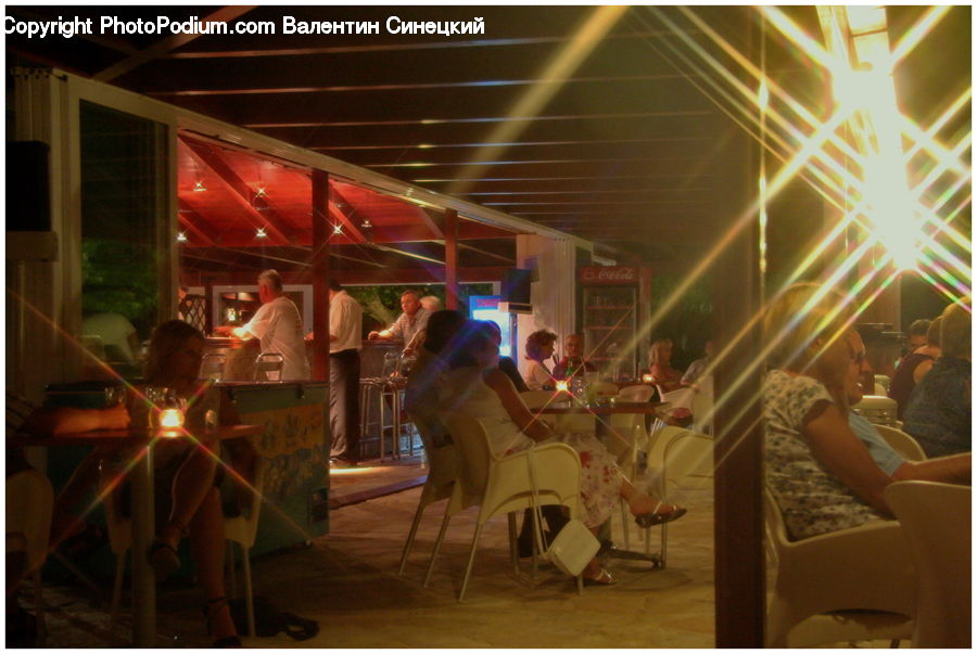 People, Person, Human, Bazaar, Market, Lighting, Bar Counter