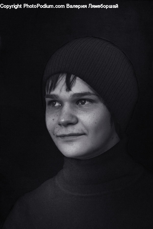 Human, People, Person, Beanie, Cap, Hat, Portrait