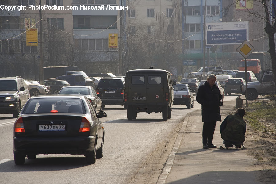Human, People, Person, Automobile, Car, Vehicle, Parking